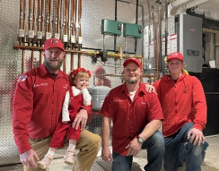 The official ACCA Air Conditioning Contractors of America member logo on a transparent checkered background.