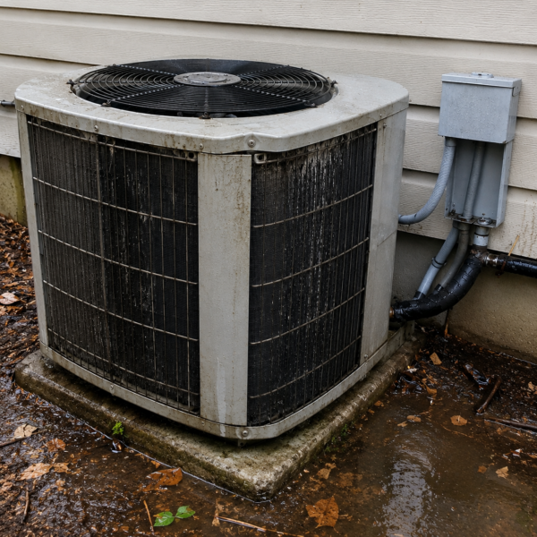 AC Leaking Water and Sparking